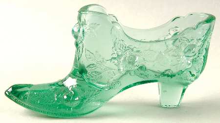 Sea Mist Green #9295 Roses Slipper