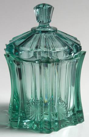 Sea Mist Green Candy Dish & Lid