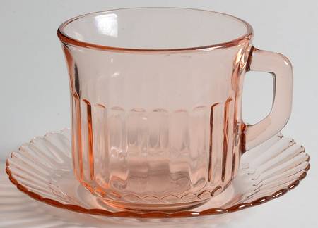 Radiance Pink Cup & Saucer Set