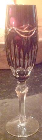 Princess Amethyst Fluted Champagne