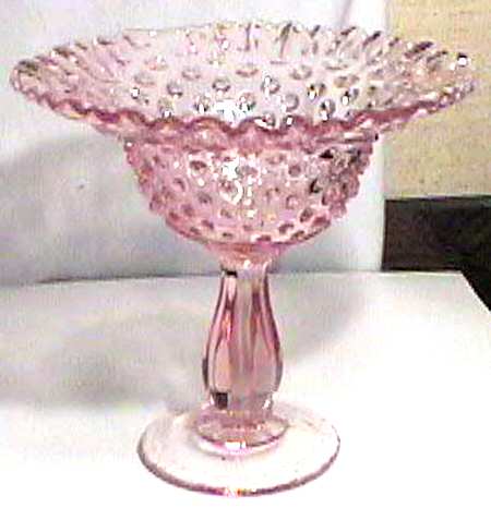 Hobnail Pink Peanut Compote