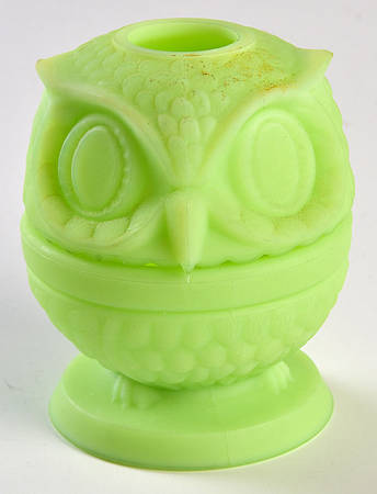Animals and Figurines (Non Decorated) #5108 (2 Piece) Owl Fairy Light