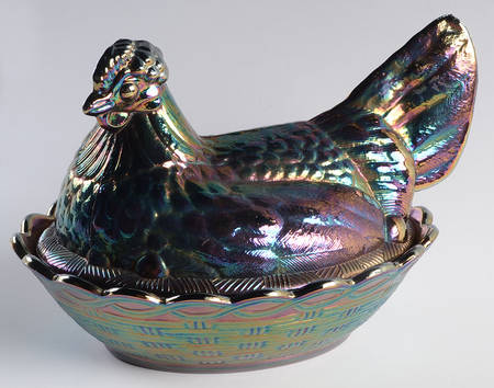 Animals and Figurines (Non Decorated) #5182 Large Hen on Nest