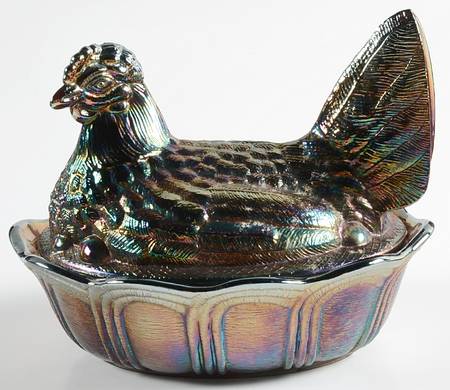 Animals and Figurines (Non Decorated) 5 Inch Hen on Nest