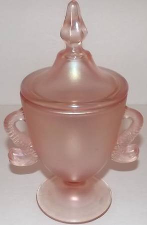 Animals and Figurines (Non Decorated) #7580 Dolphin Candy Jar & Lid