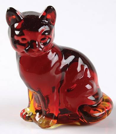 Animals and Figurines (Non Decorated) #5165 Sitting Cat