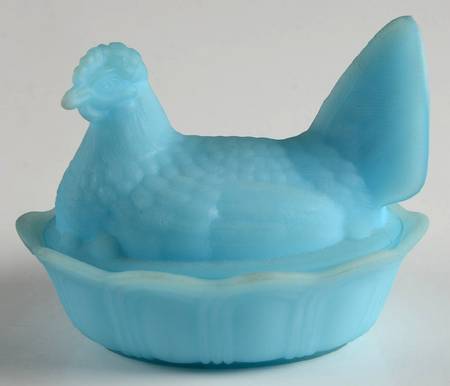 Animals and Figurines (Non Decorated) 5 Inch Hen on Nest