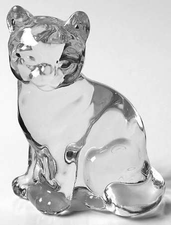 Animals and Figurines (Non Decorated) #5165 Sitting Cat