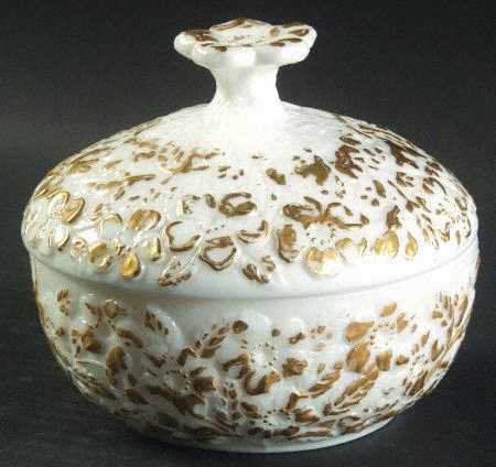 2519 Milkglass Gold by Fostoria