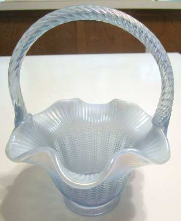 Misty Blue Satin (Iridized) by Fenton