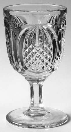 Pineapple Clear (Stem 9045) by Fenton