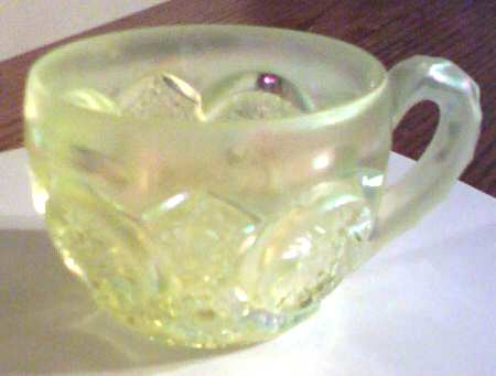 Topaz Opalescent (Iridized) Punch Cup