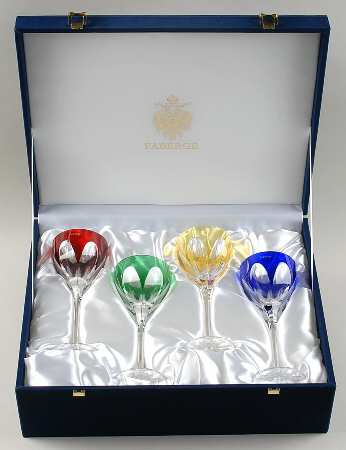 Regency Wine - Set of 4 Colors (Red, Cobalt, Green & Yellow)