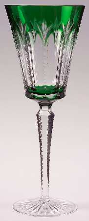 Palais Royal Green Water Goblet