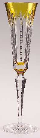 Palais Royal Yellow Fluted Champagne