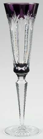 Palais Royal Amethyst Fluted Champagne