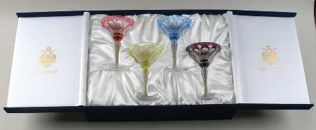 Palais Royal Martini - Set of 4 Colors (Sky Blue, Pink, Lt Green & Amethyst)