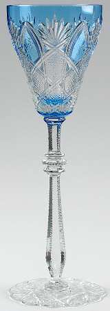 Czar Imperial Sky Blue Water Goblet