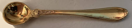 Coronation Individual Salt Dip with Spoon