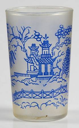 Willow Blue by Federal Glass 