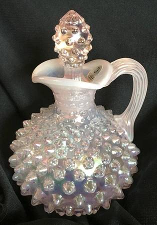 Hobnail Champagne Cruet & Stopper