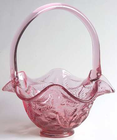 Dusty Rose #9433 Strawberry 8" Basket