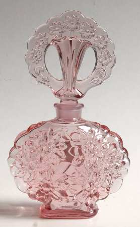 Dusty Rose Perfume Bottle & Stopper