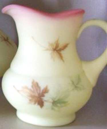 Autumn Leaves Burmese Pitcher