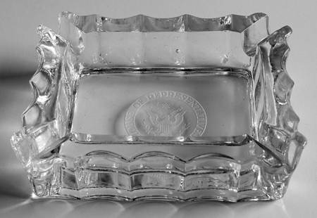House of Representatives 3" Rectangular Ashtray