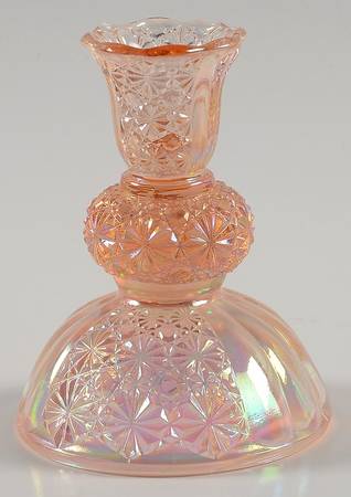 Dusty Rose (Carnival) Single Light Candlestick