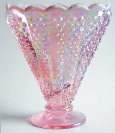 Hobnail Champagne (Opalescent, Iridescent) by Fenton