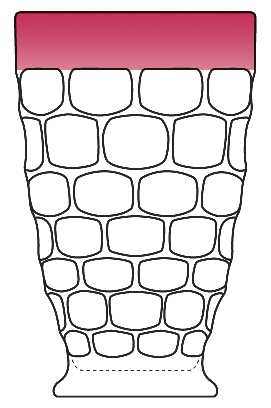 Yorktown Ruby Flash (Colonial) by Federal Glass 