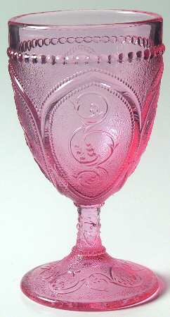 Stippled Scroll Pink by Fenton
