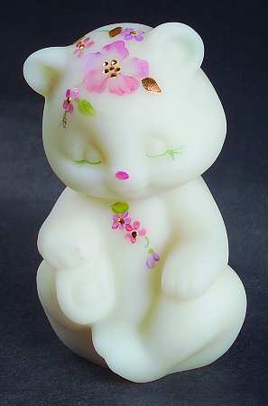 Kristen's Floral Bear Figurine