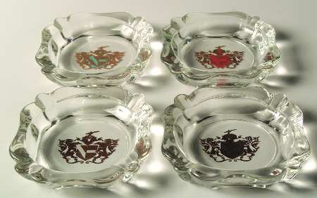 Camelot Ashtray - Set of 4 Motifs