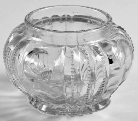 718 Clear Round Rouge Box No Metal Lid