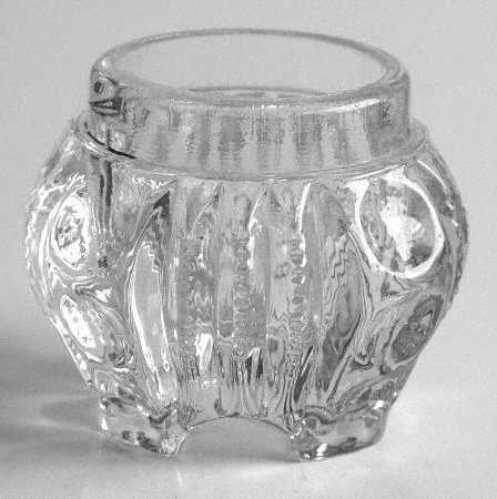 718 Clear Round Rouge Box No Lid