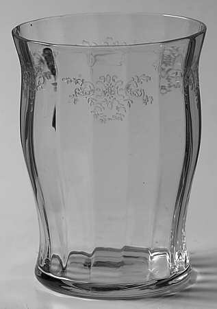 Etch 210 (Stem #863) Optic Flat Tumbler