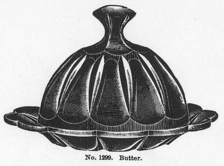 Long Buttress Round Covered Butter