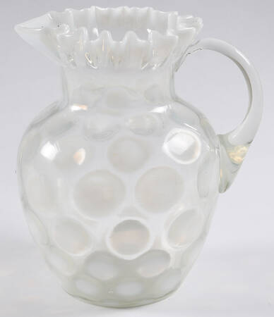 Coinspot White (Opalescent) 28 Oz Pitcher