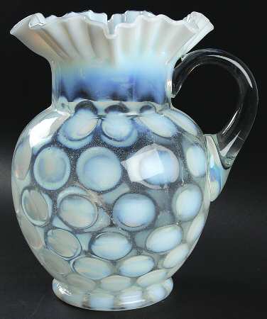 Coinspot White (Opalescent) 80 Oz Pitcher