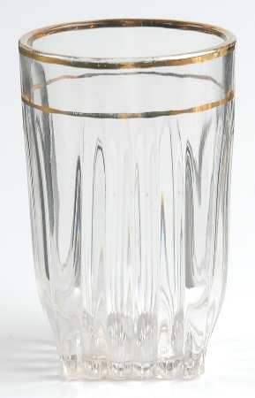 Park Avenue (Gold Trim) 5 Oz Flat Tumbler