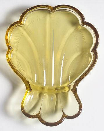 Sea Shells Yellow (Lemon Twist) by Fostoria