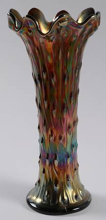 April Showers Amethyst (Carnival, Older) by Fenton