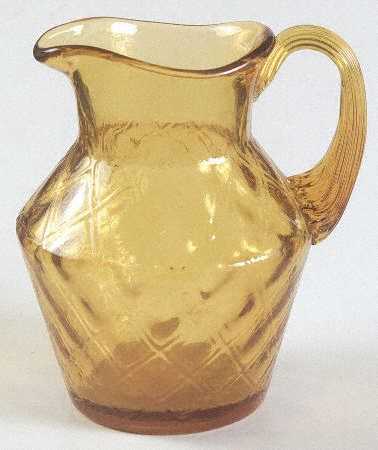 Diamond Optic Colonial Amber by Fenton