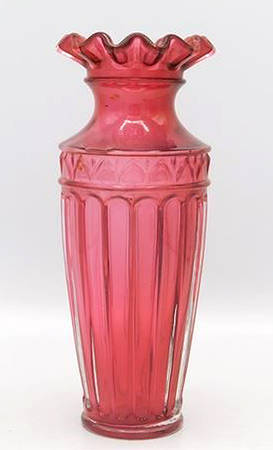 Country Cranberry 7" Flower Vase