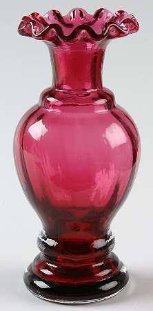 Country Cranberry 6" Flower Vase