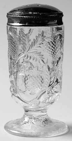 Strawberry Clear Salt Shaker & Lid