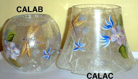 Dragonfly (2 Piece) Candle Lamp Chimney