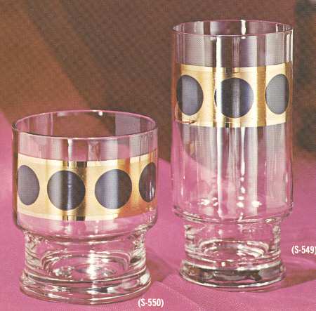 Black Coins by Federal Glass 